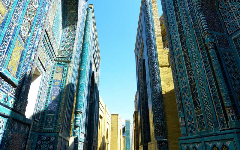 uzbekistan samarkand shohizinda